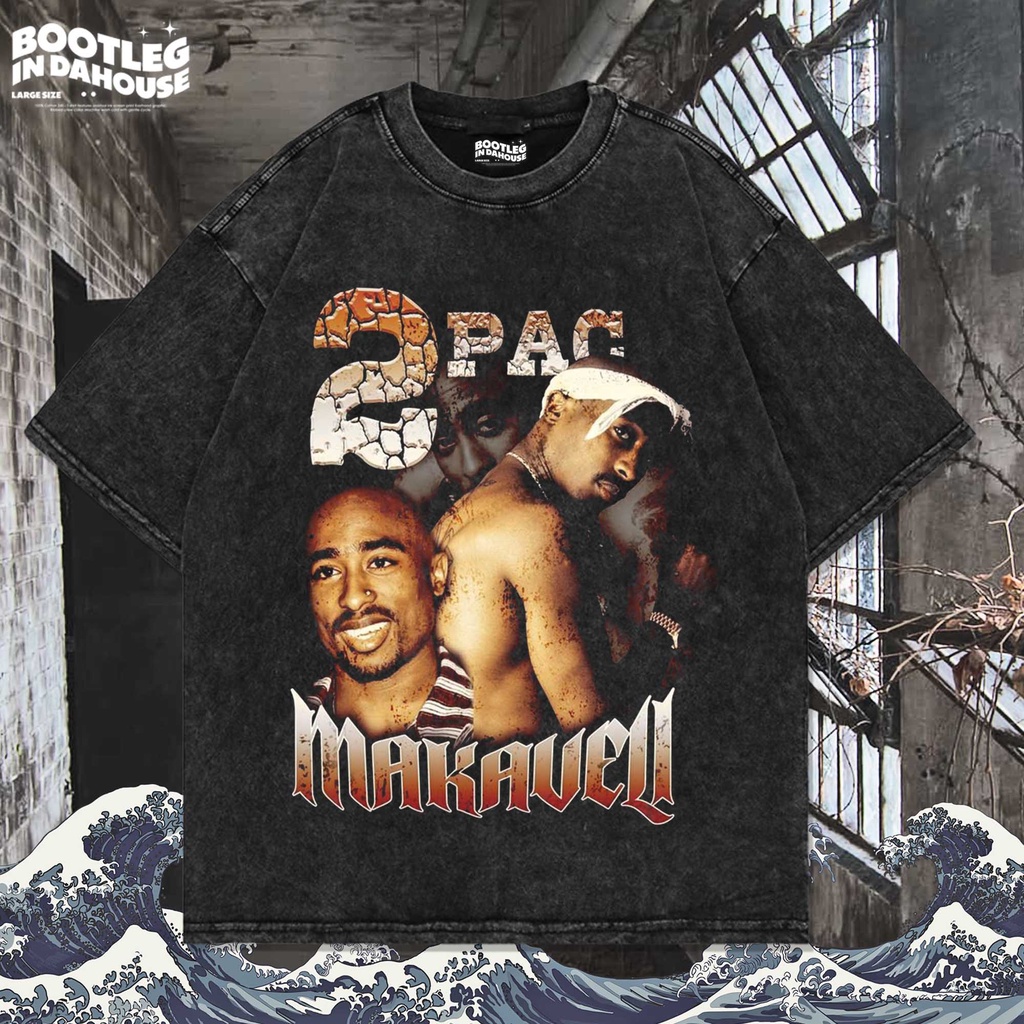 Baju Oversize 2 PAC SHAKUR versize Washing