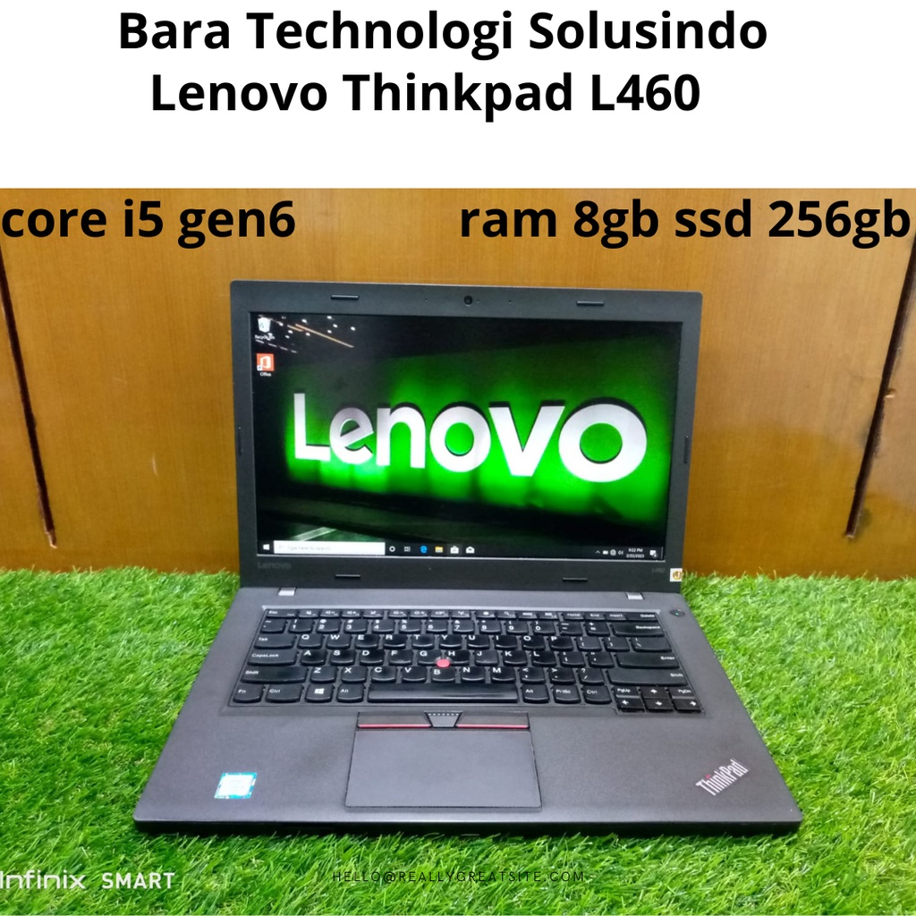 Laptop lenovo thinkpad termurah L460 core i5 gen6 ram 8gb ssd 256gb bergaransi