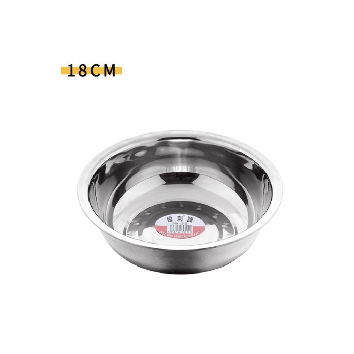 [Mangkok] Mangkok / Mangkuk Stainless Steel [Stok]