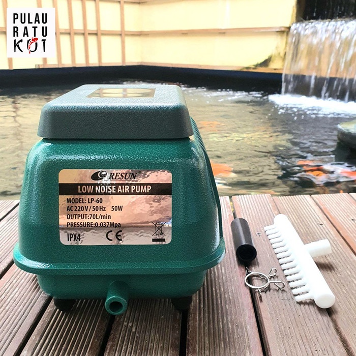 Terlaris Aerator Pompa Aerator Resun Lp 60 Low Noise Silent Air Pump Lp60