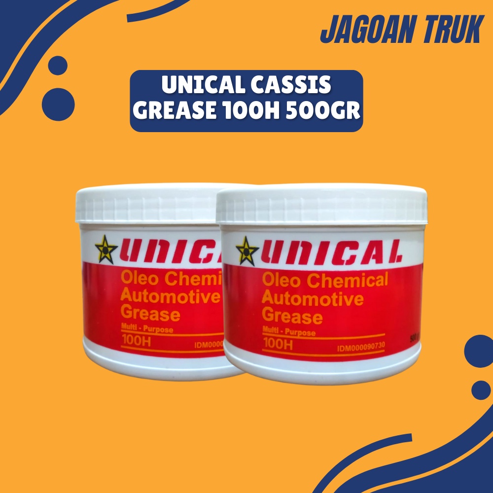 UNICAL 100 H Chassis Grease Brown 500Gr/Gemuk Unical 100H