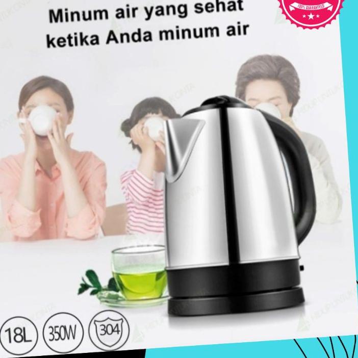➭ TEKO LISTRIK SCARLETT 1.5 - 2L TEKO SCARLETT ELECTRIK TEKO LISTRIK ELECTRIK HITTER PEMANAS AIR ▲