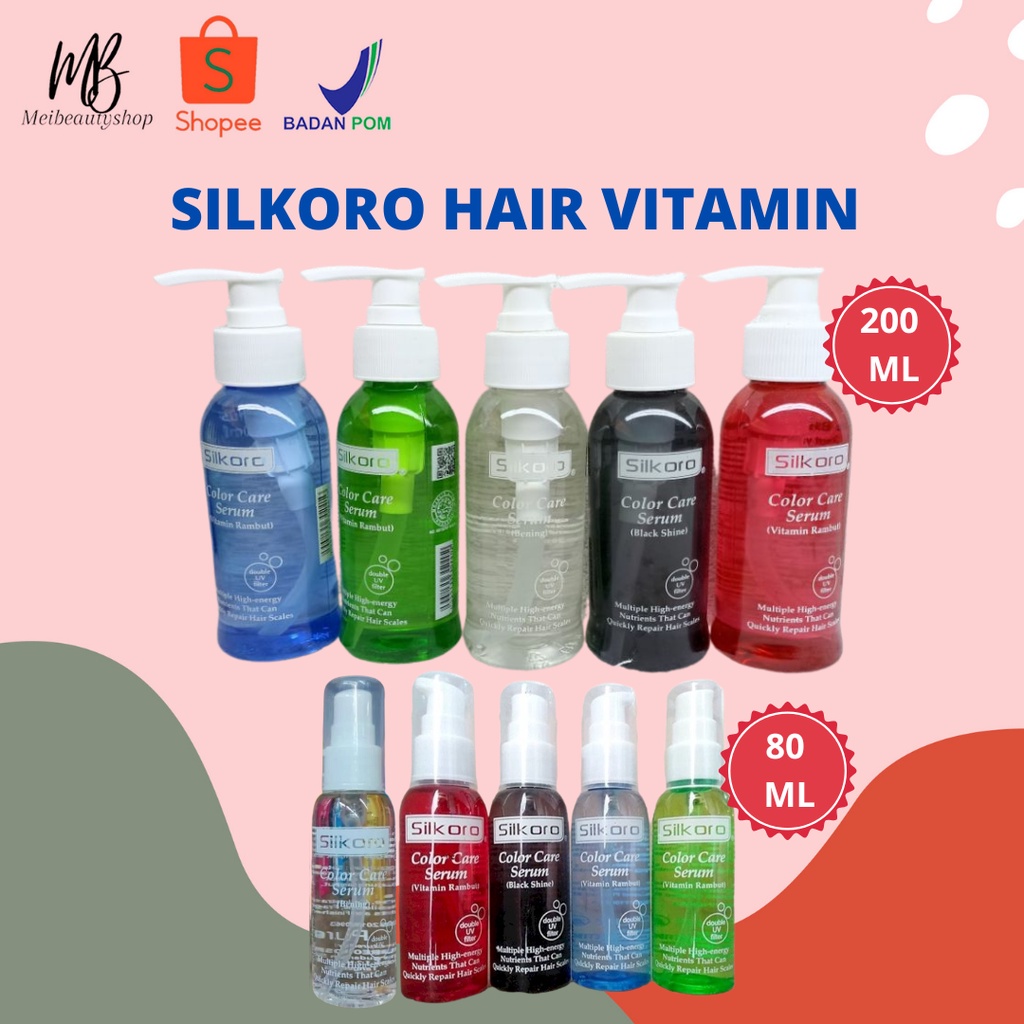 SILKORO VITAMIN RAMBUT / SERUM ISI 80.ML/200.ML