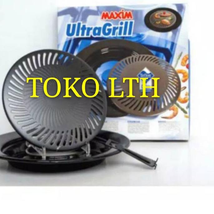 ♥ MAXIM ULTRA GRILL / PANGGANGAN TEFLON BULAT MASPION BARBEQUE ►