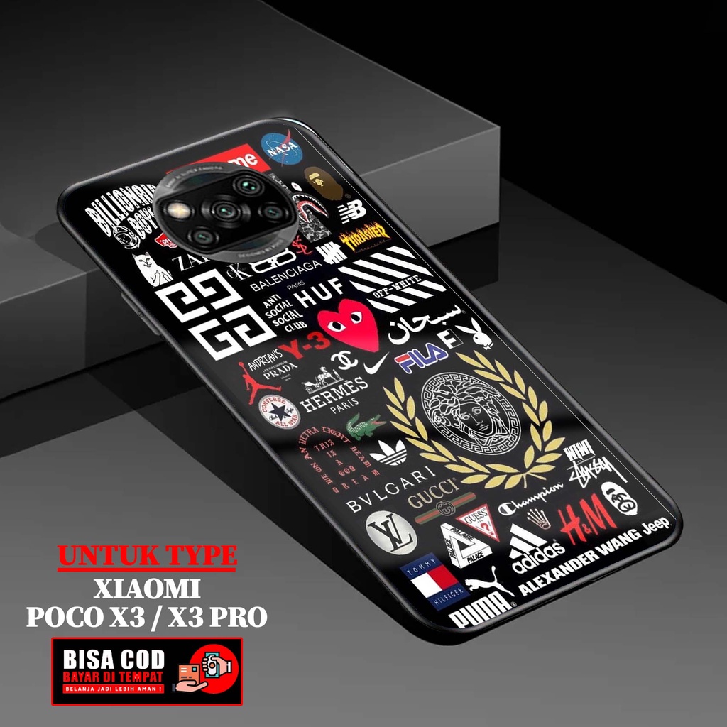 Case Xiaomi Poco X3/X3 Pro  - AGM CASE - Fashion Case hp  Xiaomi Poco X3/X3 Pro - Casing hp Xiaomi P