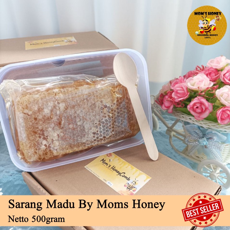 

Sarang Madu Original Berat 500Gram By Moms Honey dapat Meredakan Batuk