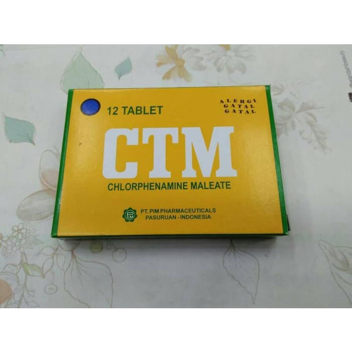 CTM Tablet (Isi 12 Tablet) - Obat Alergi