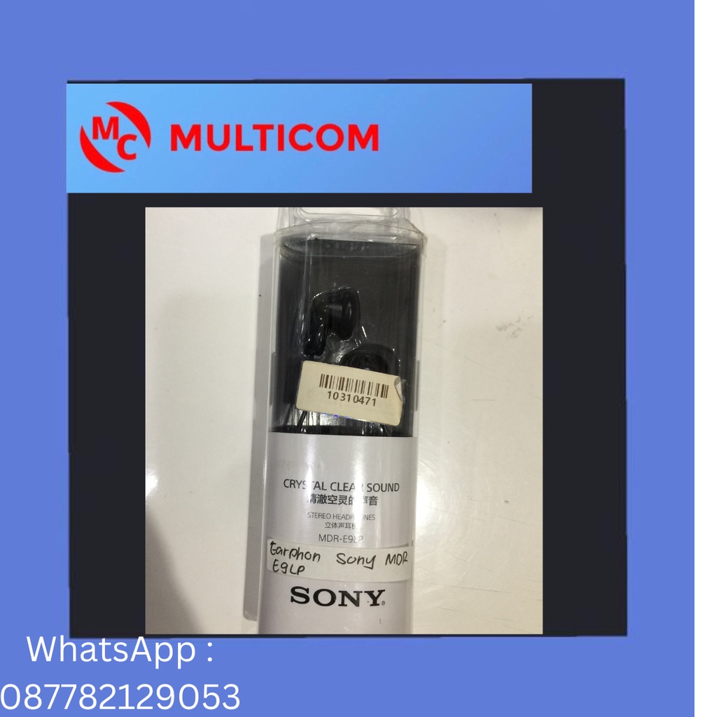 EARPHONE/HEADSET SONY MDR E9LP MURAH