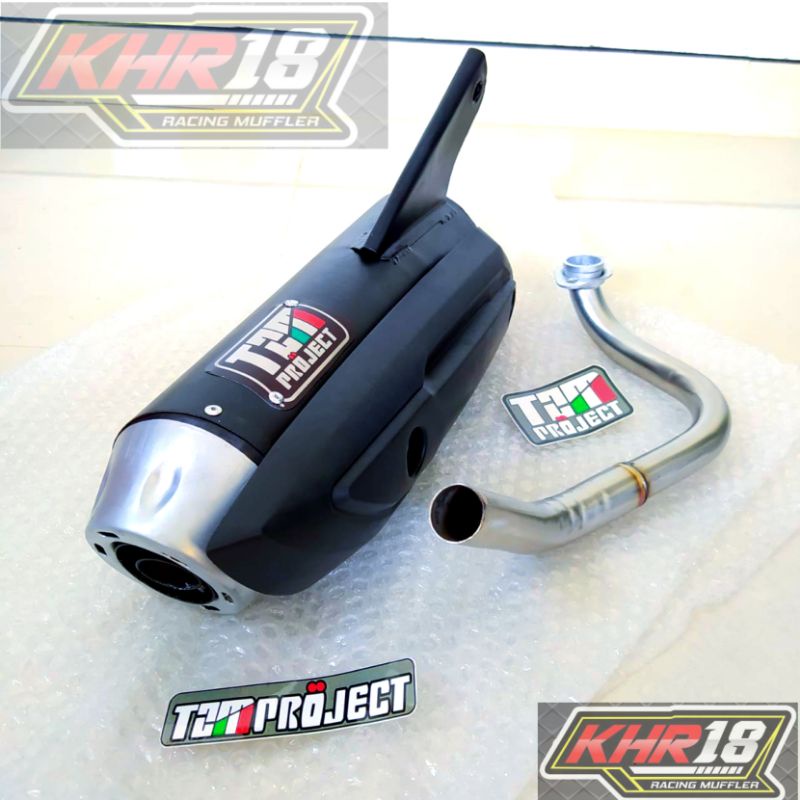 Knalpot TZM project beat Vario Mio Scoopy dll