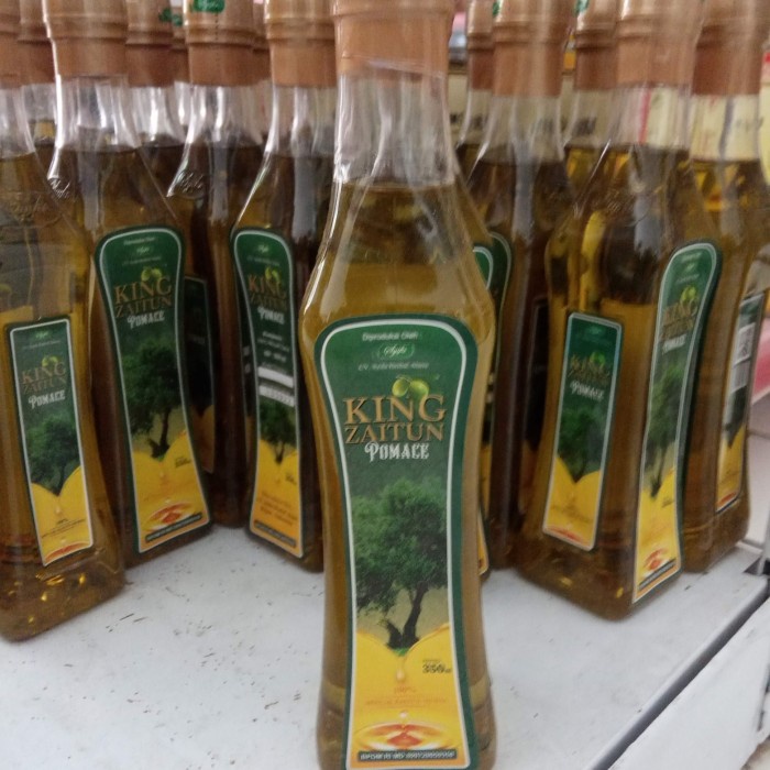 

Minyak KING ZAITUN POMACE 350 mL Original 100% Harga Grosir
