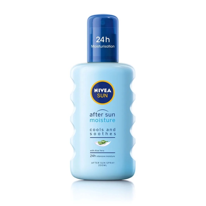 Nivea Sun Protect Kaleng Spray 200ML / NIVEA AFTER SUN 200ML