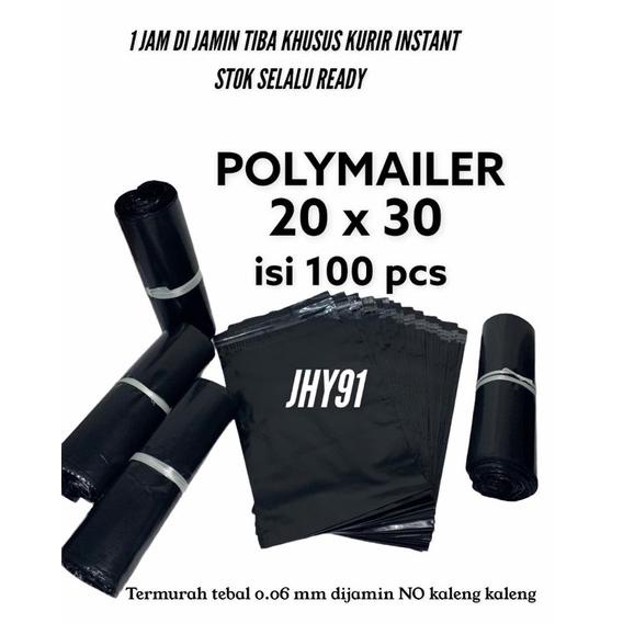 

[ART. 49591] KANTONG PLASTIK PACKING ONLINE SHOP + LEM POLYMAILER TEBAL PREMIUM 20x30 cm