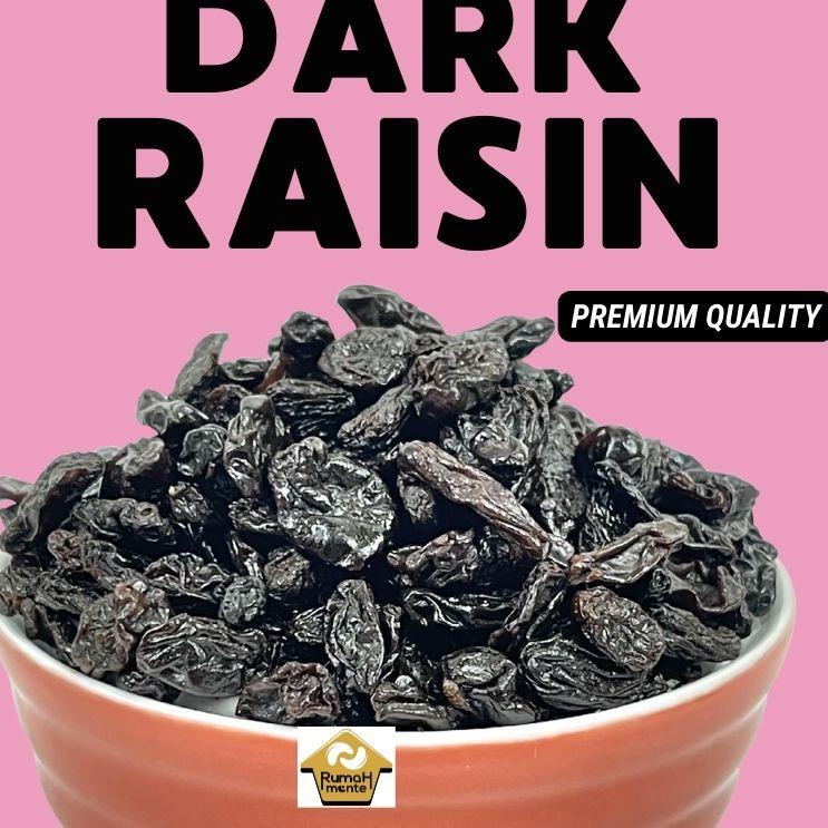 

✪ DARK RAISIN 1KG KISMIS HITAM (CEMILAN DIET BUAH KERING) ♠