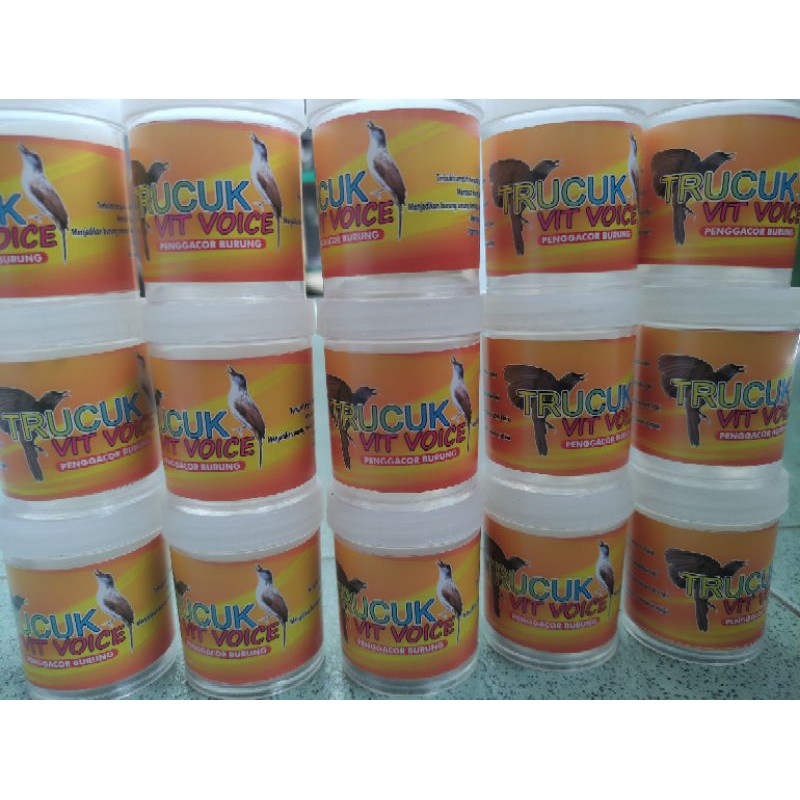 Trucuk Vit Voice Serbuk Spesial Penggacor Burung Trucuk