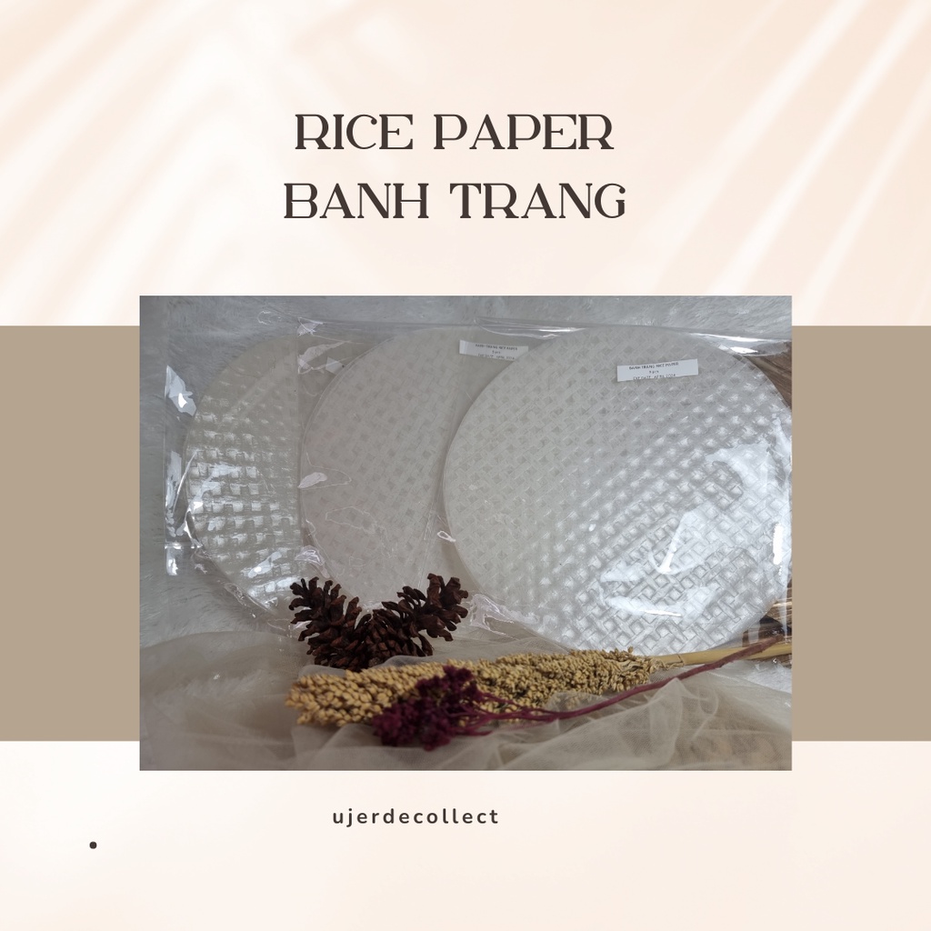 

Banh Trang Java Rice Paper/ Kulit Lumpia Vietnam/Banh Trang isi5