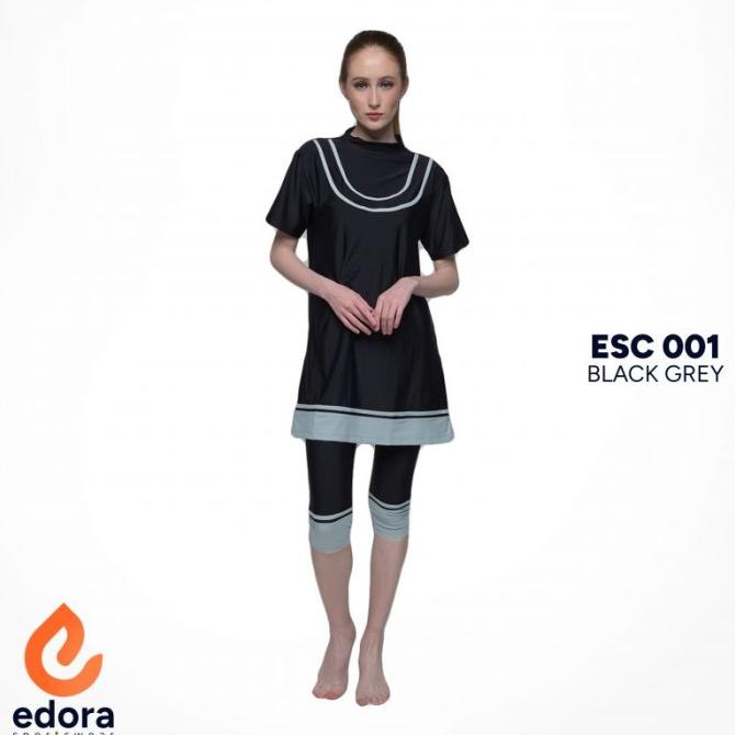 Promo Baju Renang Wanita Pendek Rok Celana 3/4 Terpisah Edora Esc Storzarqilla