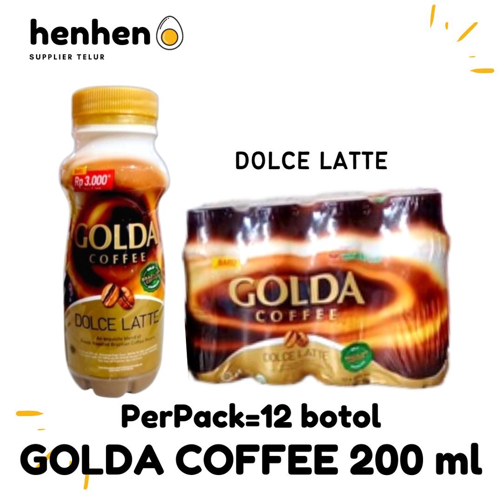 

GOLDA MINUMAN COFFEE PER PACK 12 BOTOL