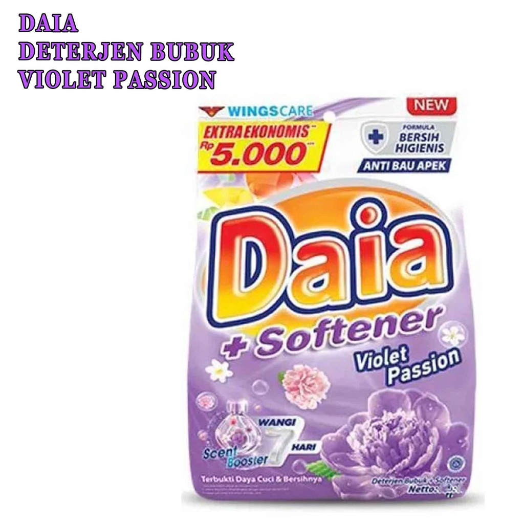 Daia Violet Passion* Daia* Ditergen bubuk* 252g