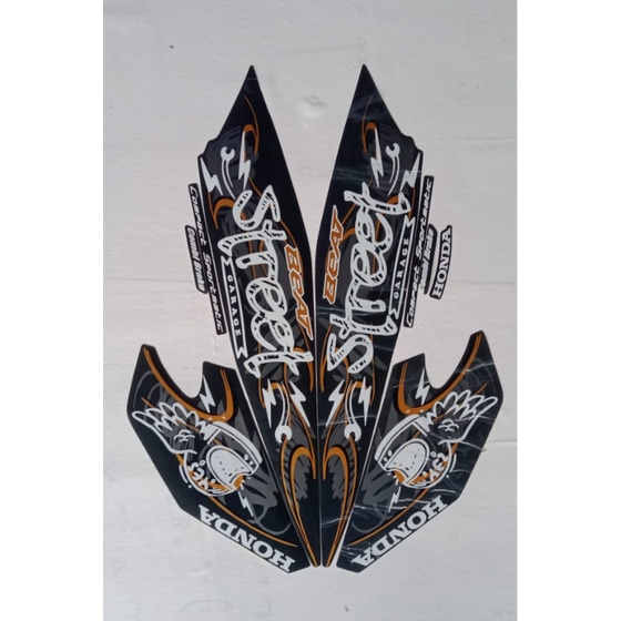 Stiker Striping Motor Honda Beat Street 2021 Lis Body Motor Beat Streat 2021
