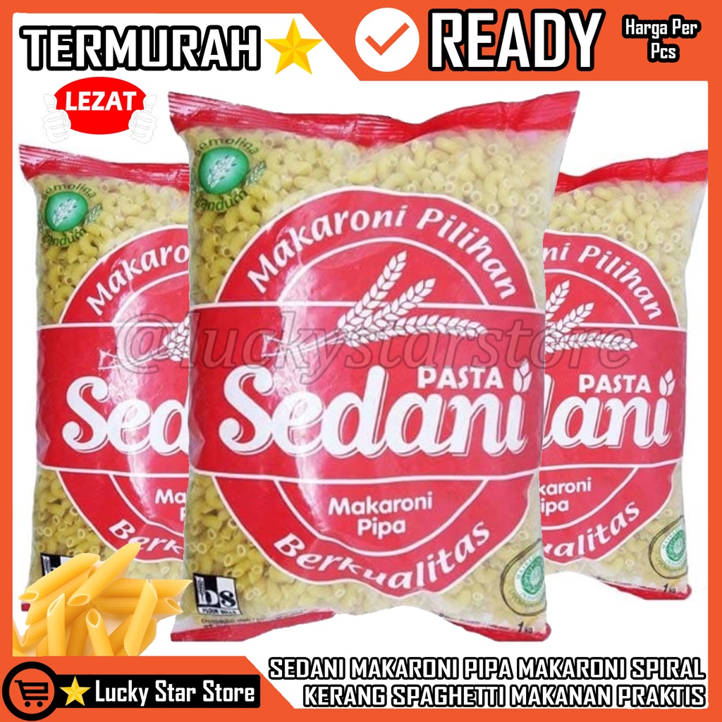 

MAKARONI MACARONI PASTA SPIRAL MERK SEDANI 1KG KILO SEKILO BAHAN MAKLOR KEMASAN PRAKTIS MAKARONI MENTAH SEDANI MAKARONI PIPA MAKARONI SPIRAL KERANG SPAGHETTI MAKANAN PRAKTIS MURAH MAKARONI SCOTEL SKOTEL LAKSAN PASTA MIE LAKSA MAKANAN CEMILAN SEHARI-HARI