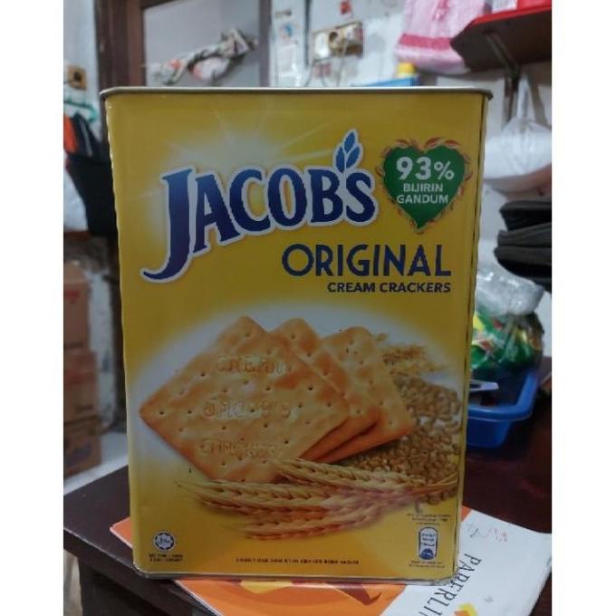 

BISKUIT KALENG BISKUIT JACOBS JACOB'S ORIGINAL KALENG CREAM CRACKER 700 GR MALAYSIA EL09I09A82L