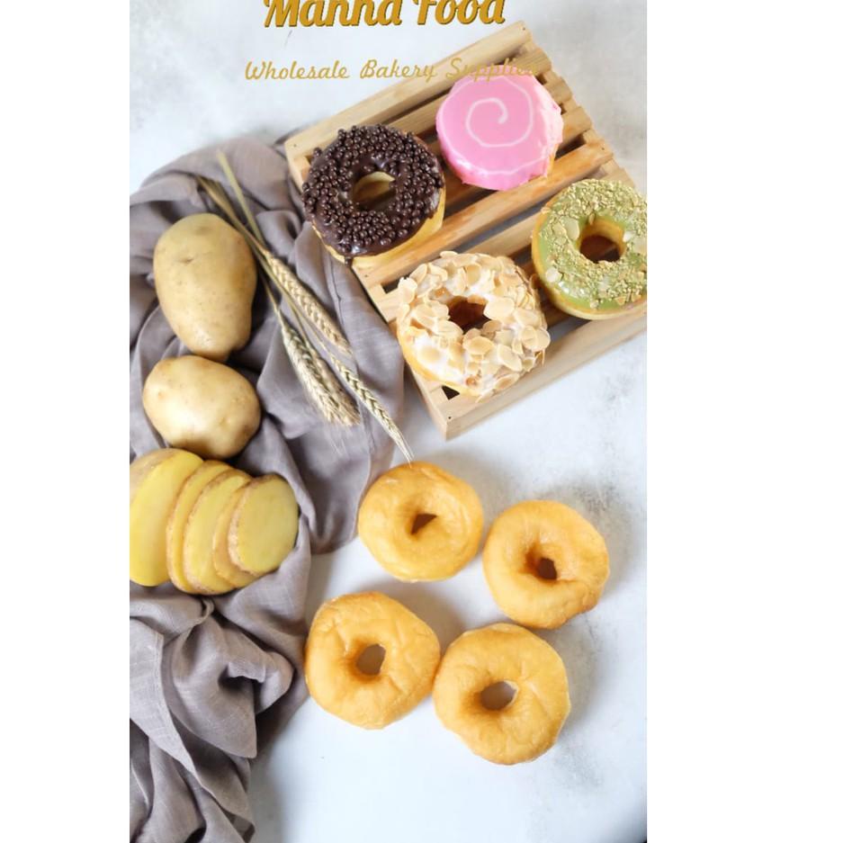 

✫ Donut Kentang / Donut Kentang Frozen / Donat Kentang asli halal isi 20 pcs ♡