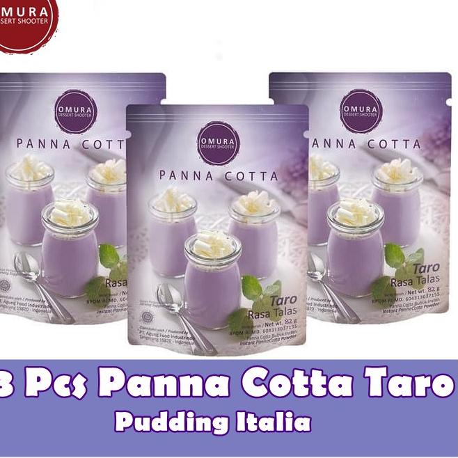 

Promo promo [PROMO NATAL DAN TAHUN BARU ] Omura Dessert Shooter Panna Cotta Taro