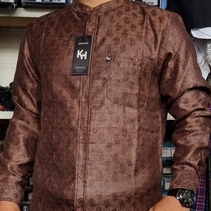 Sale baju kemeja koko pria kemko KH 060 ada jumbo /BAJU KOKO PRIA/BAJU KOKO DEWASA/BAJU KOKO ANAK/BA