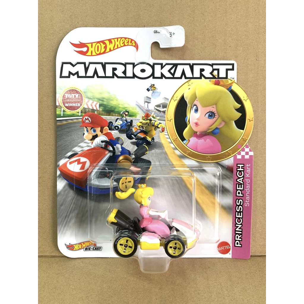 Hotwheels Mario Kart Princess Peach Standard Kart