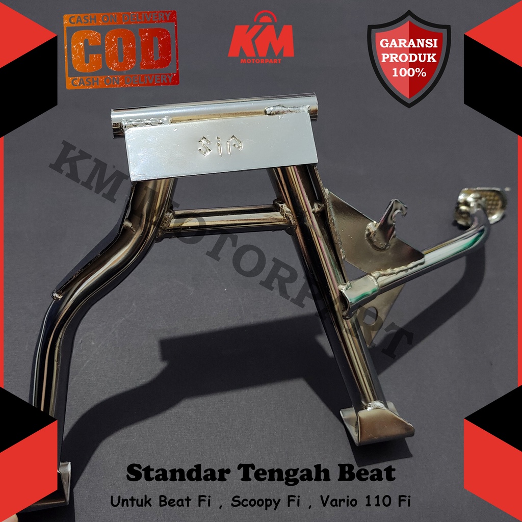 Standar Tengah Beat Fi Vario 110 Fi Scoopy Fi As Chrome