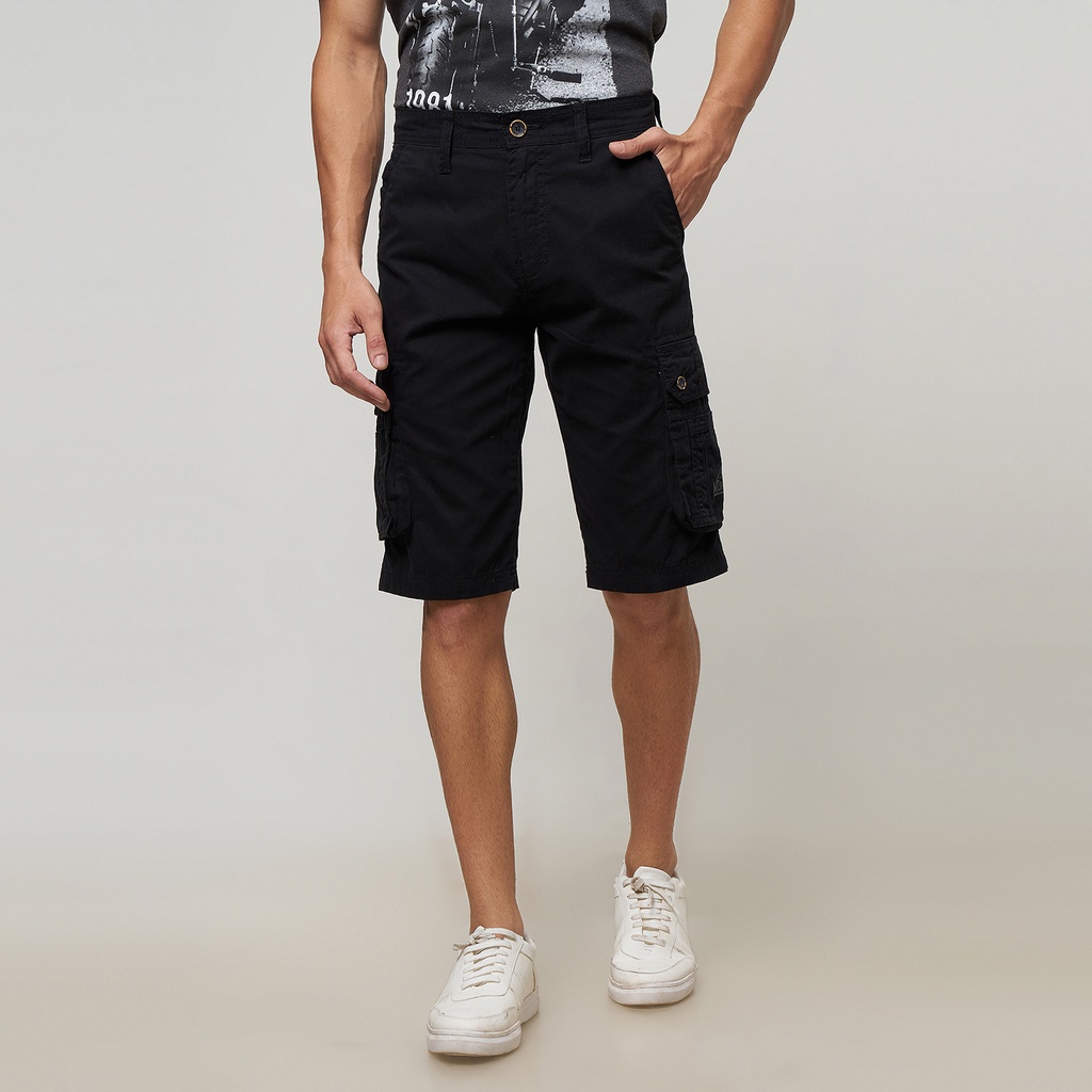 Gabrielle Celana Pendek Cargo Pria Regular Fit BAZC135A1222