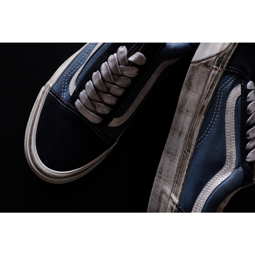 Endarfootwear - Vans Oldskool Vault OG Lx Stressed Navy