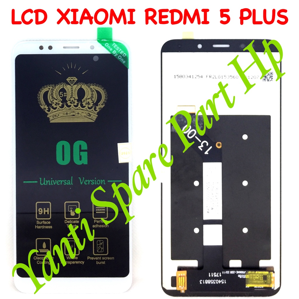 Lcd Touchscreen Xiaomi Redmi 5 Plus Original Fullset Terlaris New