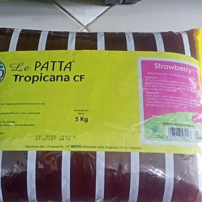 

○ selai strawberry lepatta cf 5kg slai 1pak ♔