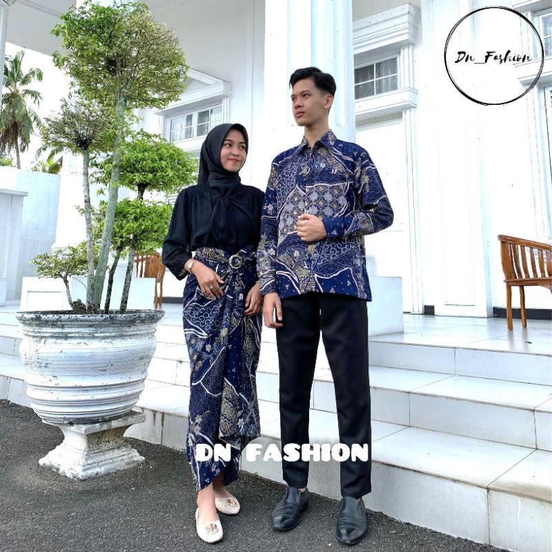 Kemeja Batik/Rok Lilit Batik/Kemeja Batik Couple Lengan Panjang/Batik Terlaris