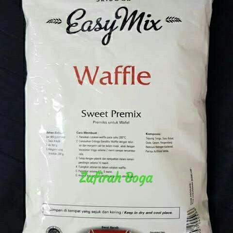 

Best Seller Tepung Easy Mix Sriboga Waffle 1 Kg