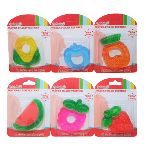 Teether / Gigitan Bayi Water Filled, Gel Filled, dan Silicone teether DODO, HUKI, LUSTY BUNNY