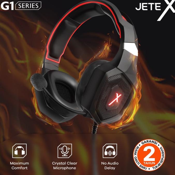 Headset Gaming JETE G1 Series - Jaminan  -  Resmi