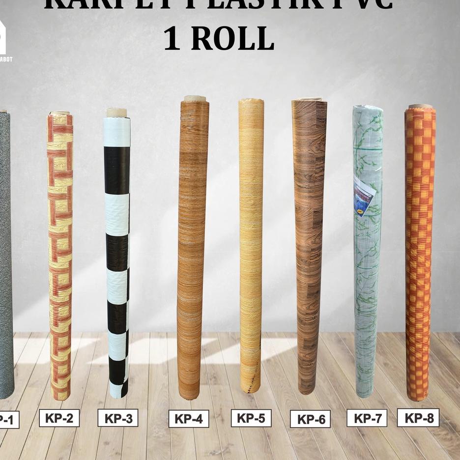 ✩ Karpet Lantai Plastik PVC 1 ROLL ➲