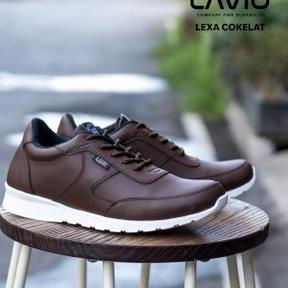 ☆ Sepatu Safety Sport Pria | Safety Shoe | Lavio Lexa Ujung Besi Original ✼