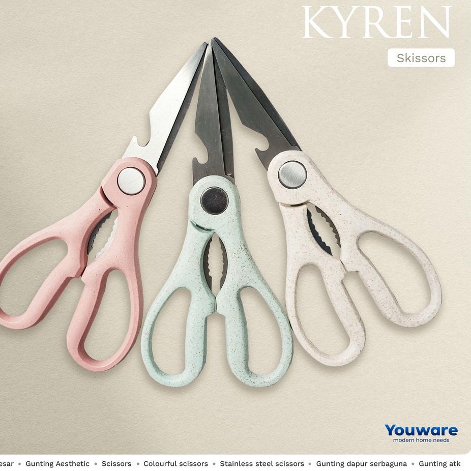 

Penawaran khusus Youware - Kyren Gunting Aesthetic Unik Pastel Multifungsi Dapur Serbaguna Estetik Jahit