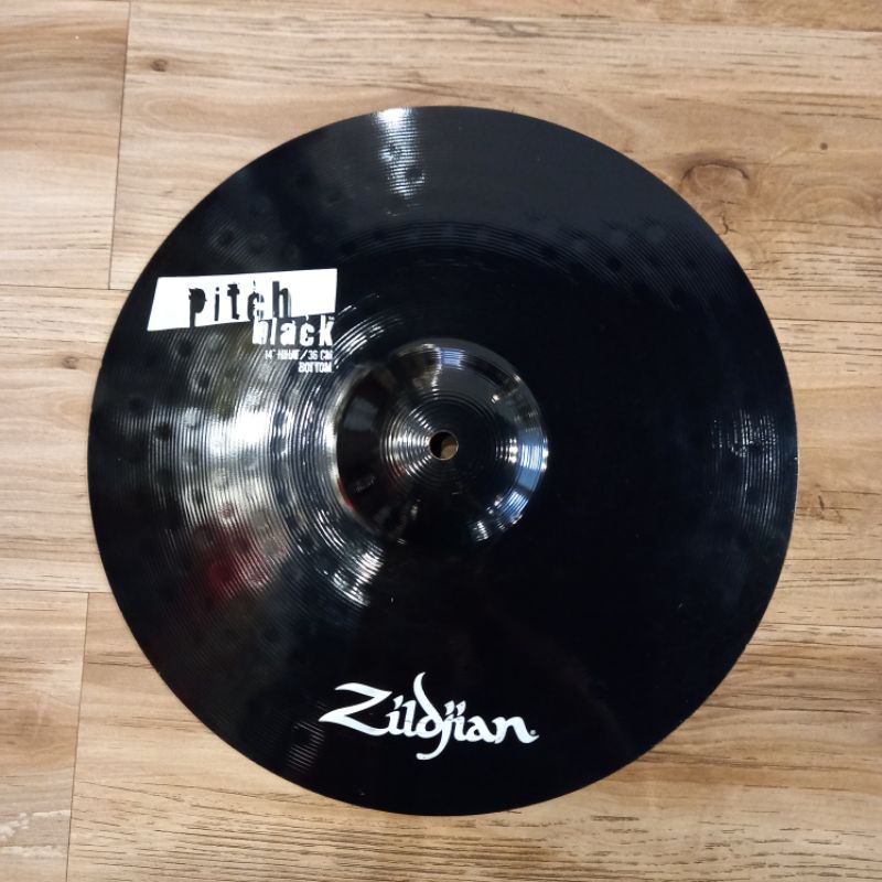 Zildjian ZPB 14" Hi-Hat Pitch Black