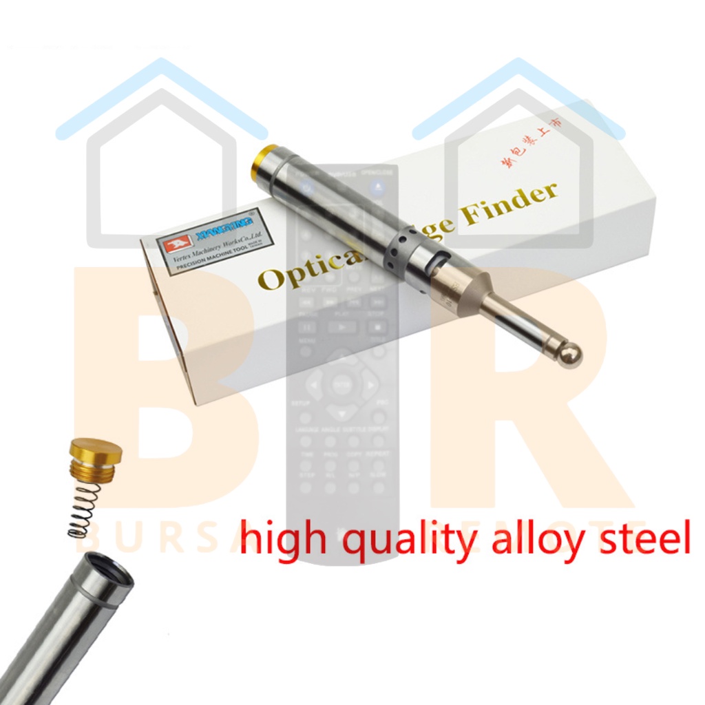 Optical Edge Finder Presisi TInggi Bahan Stainlees Steel Bunyi Dan Nyala 20MM