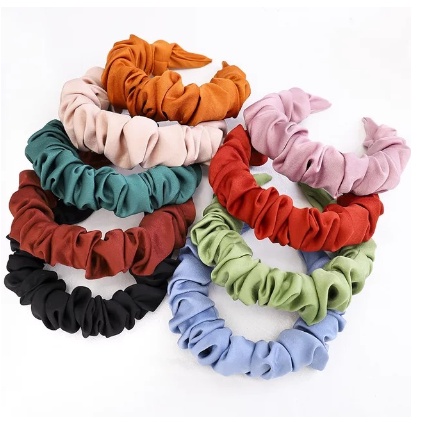 BANDO RUFFLES  / BANDANA KERUT SCRUNCHIE KOREA HEADBAND