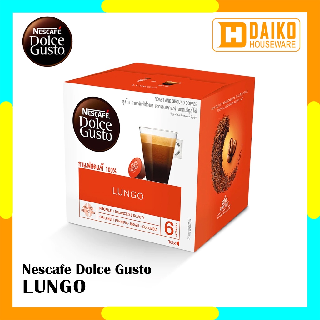 Capsule NDG Nescafe Dolce Gusto Lungo 1 Box Original Nestle