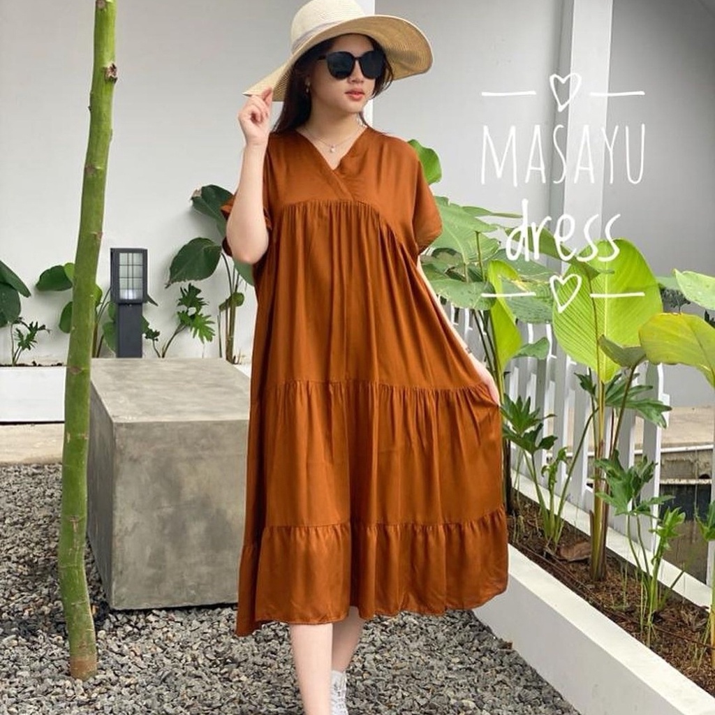 KANZIA HOME DRES - MASAYU DRES - KANZIA DASTER POLOS - DRES BUMIL