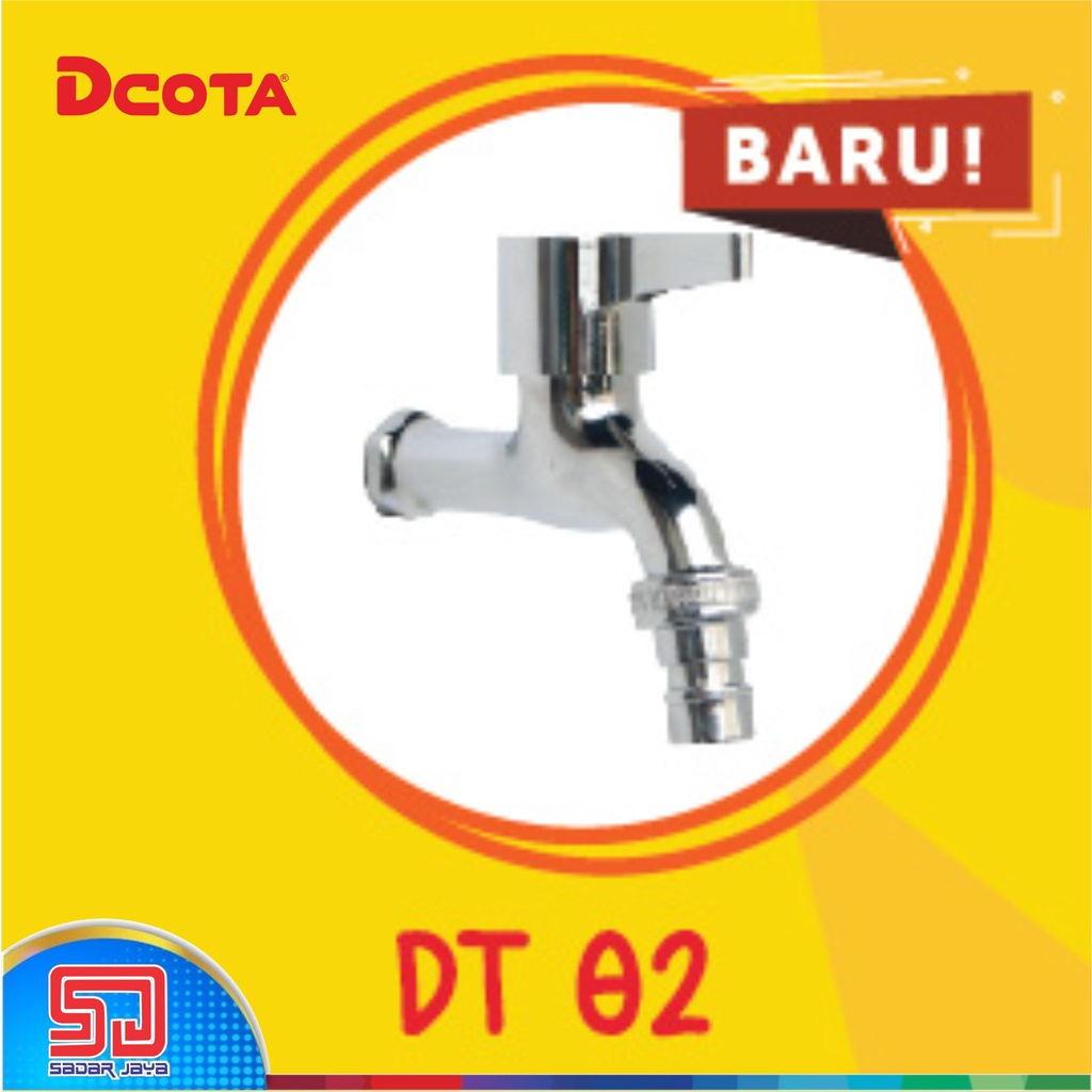 DCOTA DT 02 Kran Taman Keran Tembok 1/2&quot; Garden Tap Stainless Steel