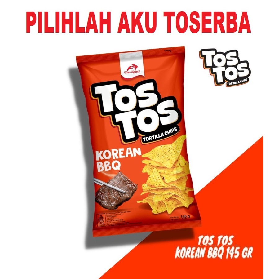 TOSTOS Tortilla Chip MIX 145 gr - ( HARGA PAKET ISI 3 PCS MIX )