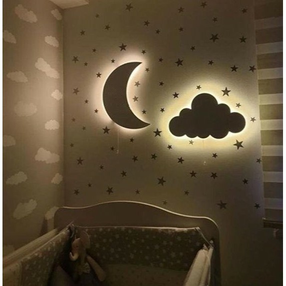 Lampu awan lampu tidur awan lampu awan aesthetic dekorasi lampu awan kamar keren