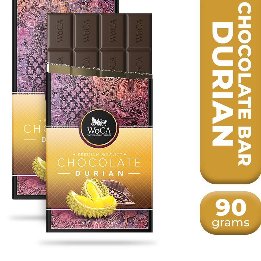

➫ WoCA Coklat Durian Premium Chocolate 90 gram ➵